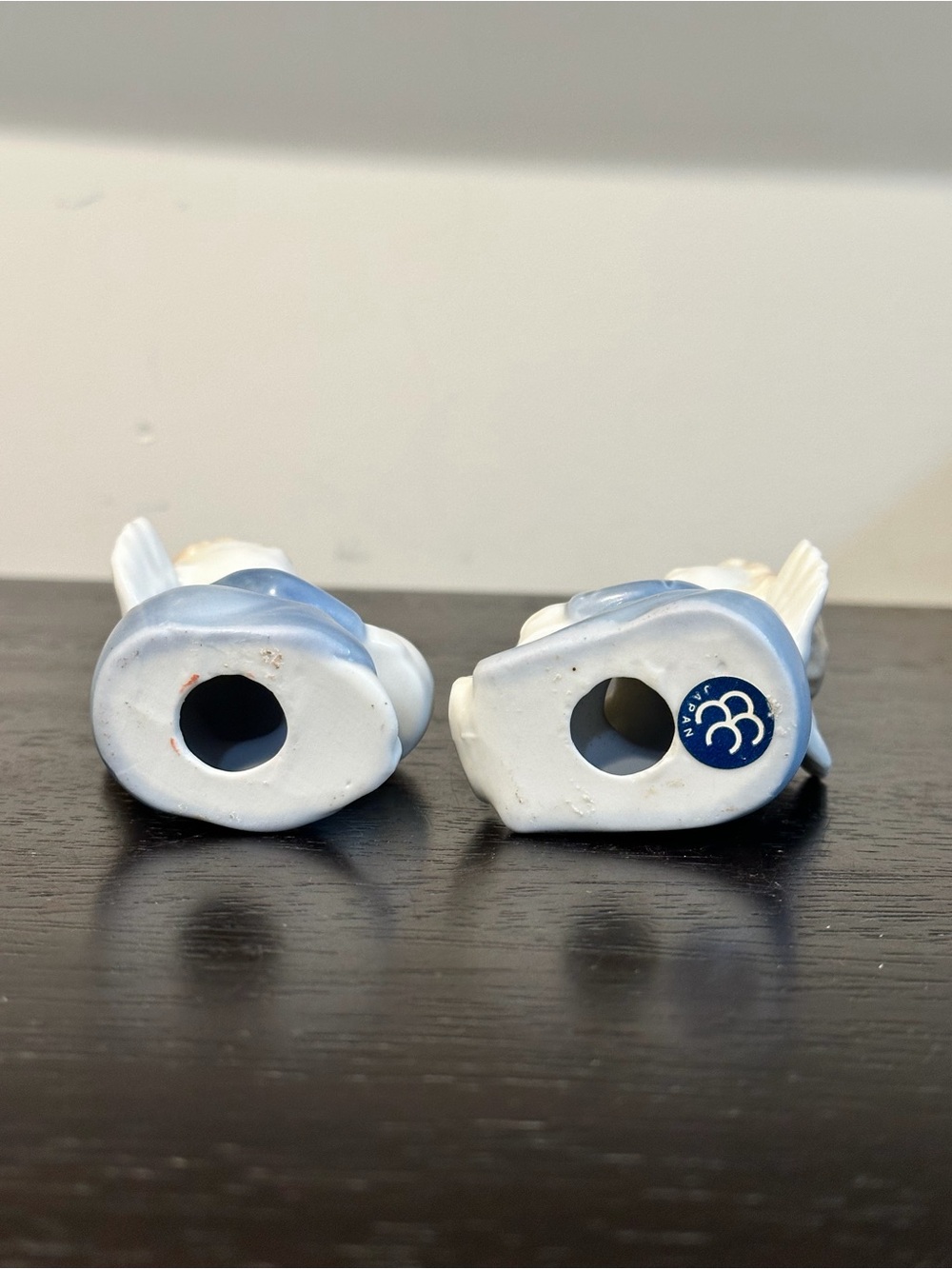Colonial Candle Blue Angel Pair Tealight Holders - Picture 8 of 10